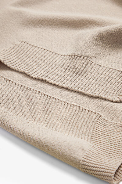 BEIGE BASIC / ROUND NECKLINE JERSEY 8