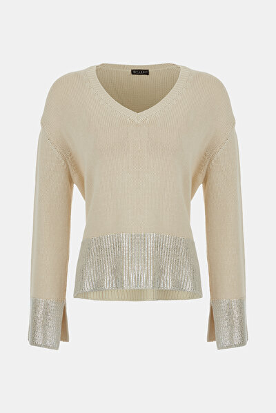 SILVER V NECK JERSEY 4
