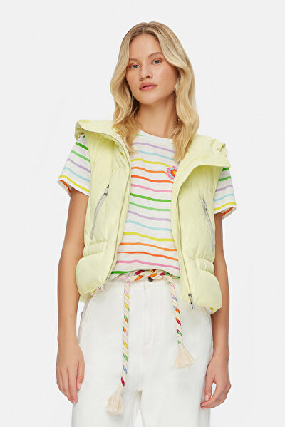 YELLOW HOODIE VEST 3