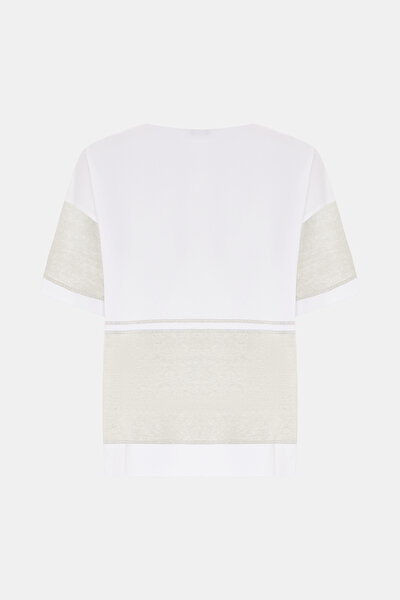 SILVER BASIC / ROUND NECKLINE SHORT SLEEVE TSHIRT 5