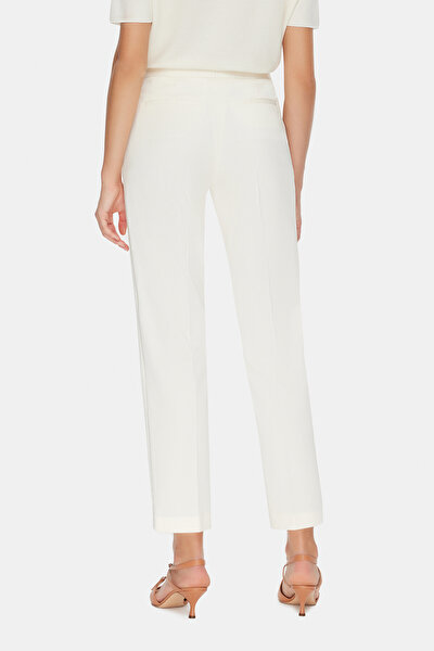 SILVER STRAIGHT CUT TROUSERS 3