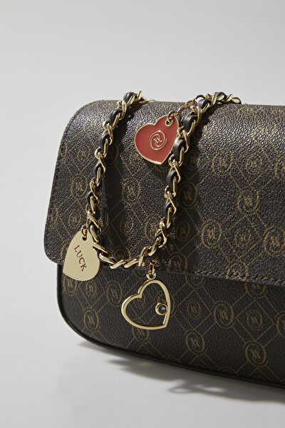 BEIGE MONOGRAM BAG 5