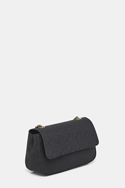 BLACK MONOGRAM BAG 3