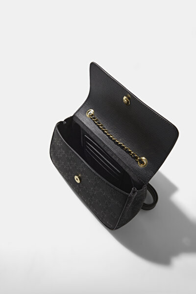 BLACK MONOGRAM BAG 8