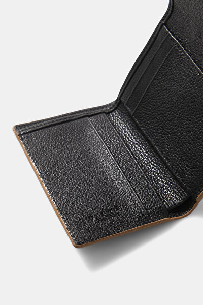 BLACK MONOGRAM WALLET 5