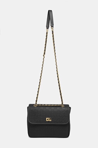 BLACK MONOGRAM BAG 3