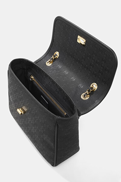 BLACK MONOGRAM BAG 8