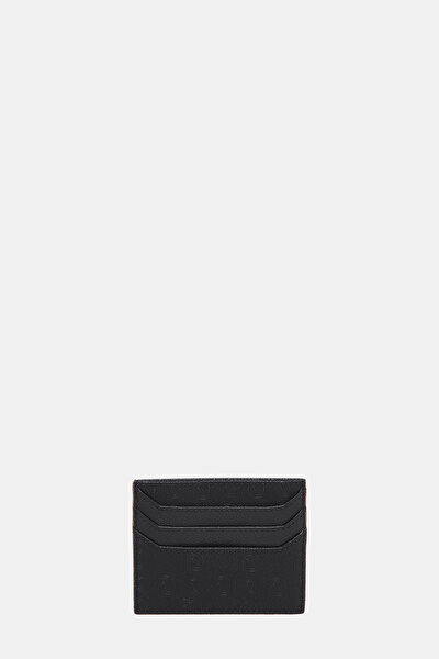 BLACK MONOGRAM WALLET 3