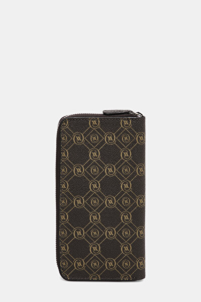 KAHVE MONOGRAM CÜZDAN 3