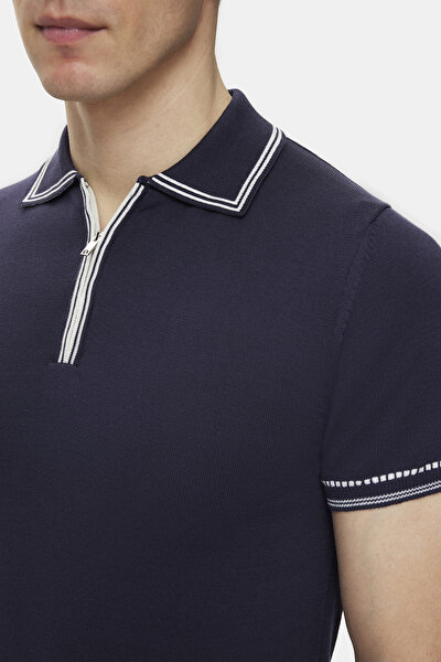 NAVY BLUE SHORT SLEEVE TSHIRT 3