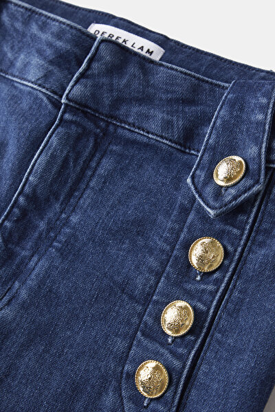 UZUN FLARE JEAN PANTOLON 3