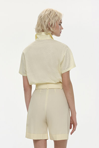 LIGHT YELLOW BERMUDA 3