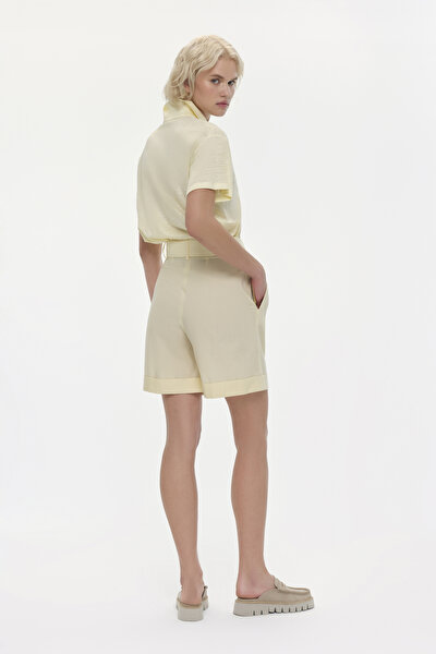 LIGHT YELLOW BERMUDA 4
