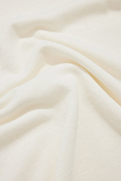 ECRU BASIC / ROUND NECKLINE JERSEY 8