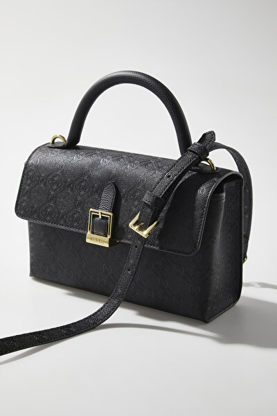 BLACK MONOGRAM BAG 5