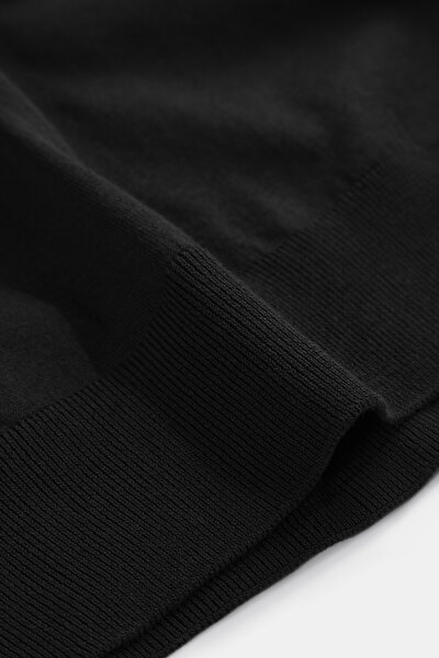 SİYAH POLO YAKA KISA KOLLU T-SHIRT 5