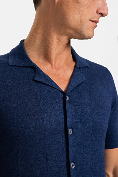 NAVY BLUE SHORT SLEEVE TSHIRT 3