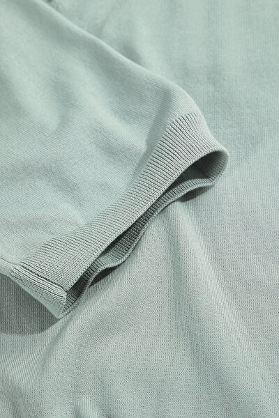 AÇIK YEŞİL POLO YAKA KISA KOLLU T-SHIRT 4