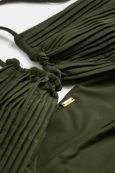 DARK GREEN SWIMSUIT 3