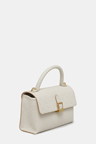 ECRU MONOGRAM BAG 3