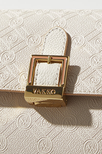 ECRU MONOGRAM BAG 8