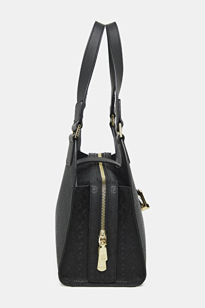 BLACK MONOGRAM BAG 3