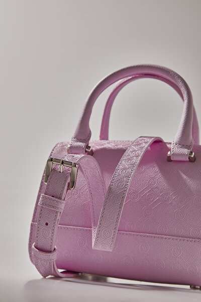 PINK MONOGRAM BAG 8