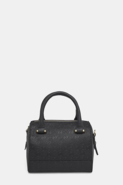 BLACK MONOGRAM BAG 4
