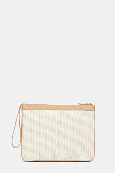 NATURAL MONOGRAM LEATHER BAG 3