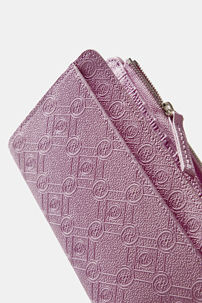 PINK MONOGRAM WALLET 5