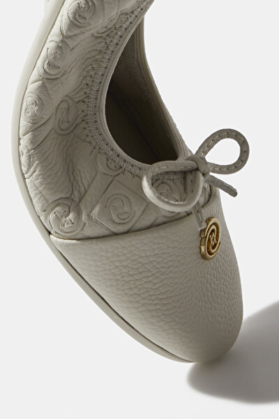 ECRU FLAT SHOES 5