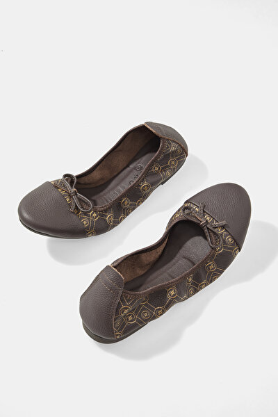 BEIGE FLAT SHOES 4