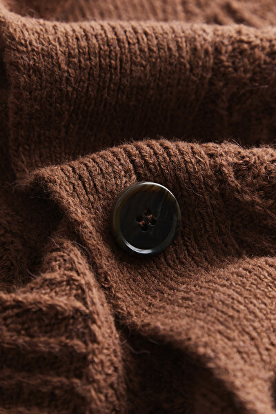 BRICK TRICOT CARDIGAN 4
