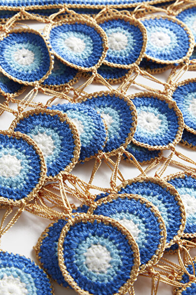 MAVİ ASKILI BLUZ 8