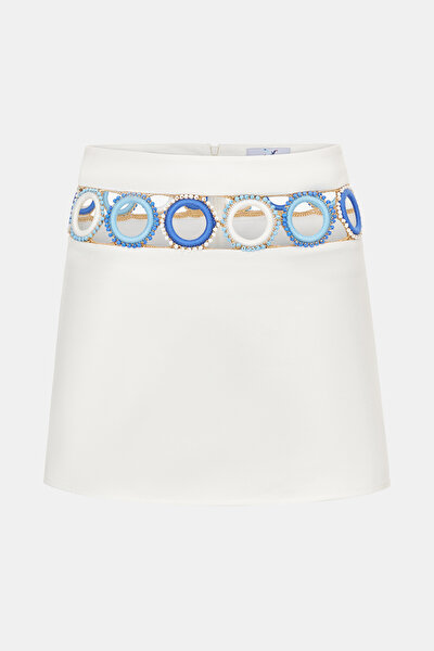 BLUE MINI SKIRT 5