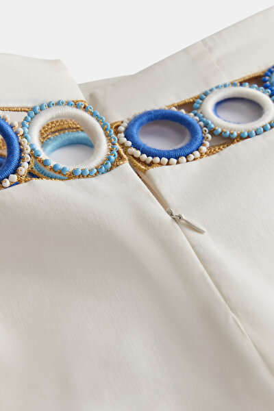 BLUE MINI SKIRT 8