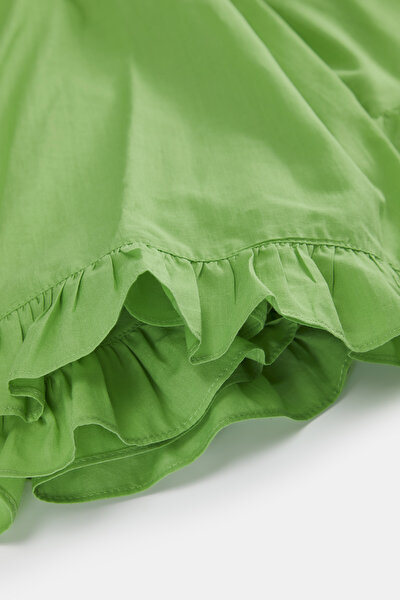 GREEN 3/4 SLEEVES BLOUSE 9
