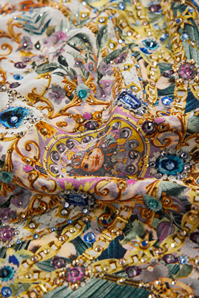 MULTICOLOR CAFTAN 4
