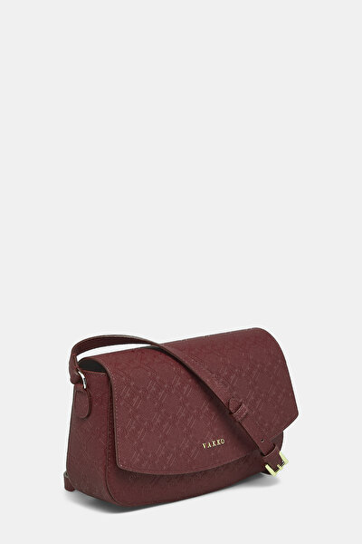 MAROON MONOGRAM BAG 3