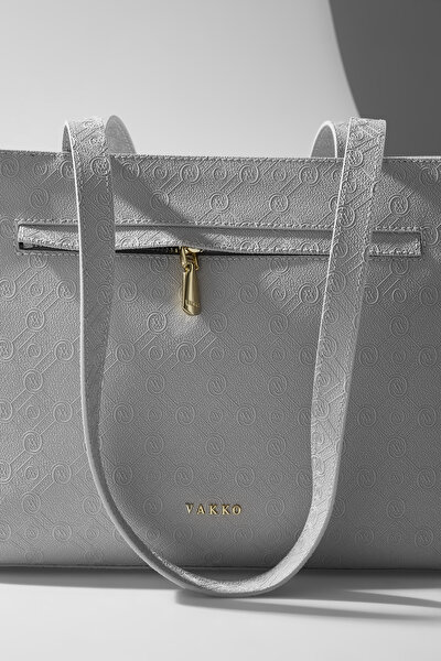 ECRU MONOGRAM BAG 4