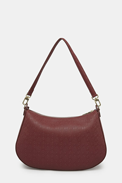MAROON MONOGRAM BAG 4