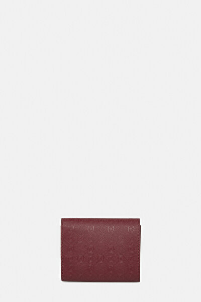 BORDO MONOGRAM CÜZDAN 3