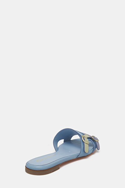 LILAC LEATHER SLIPPER 3