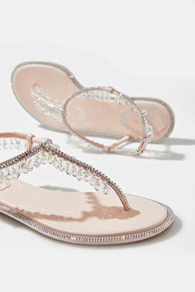 POWDER LEATHER SANDALS 5