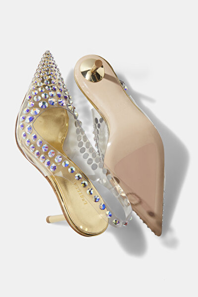 COLORLESS JEWELLED SHOE 4