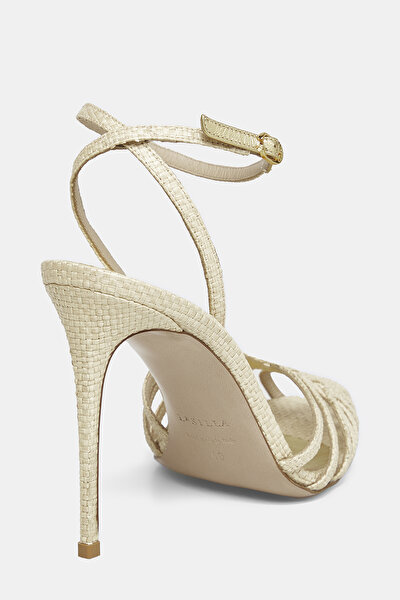 NATURAL RAFFIA SHOE 3