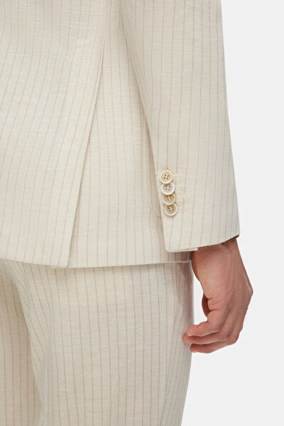 BEIGE WOOL/SILK SUIT 5