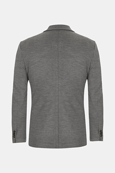 GRAY MELANGE JACKET 5