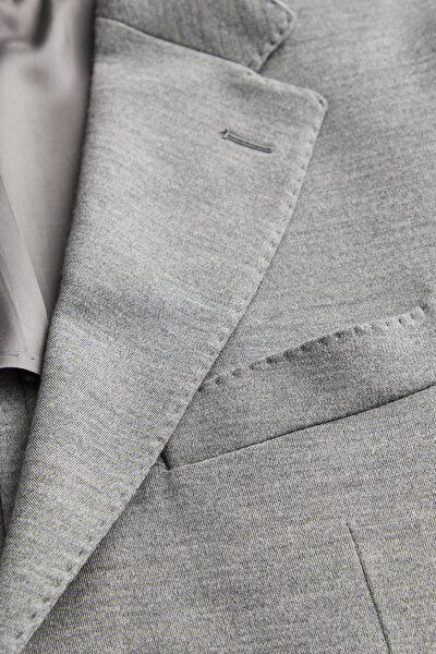 GRAY MELANGE JACKET 8