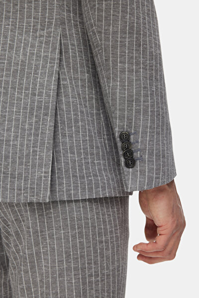 ECRU WOOL/SILK SUIT 5